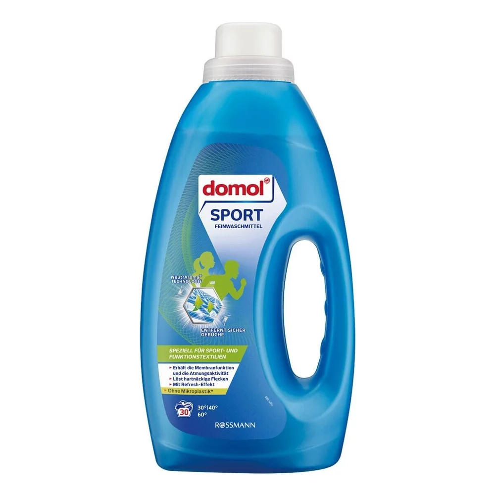 DOMOL Sport Feinwaschmittel 30 WL, 1,5 Liter